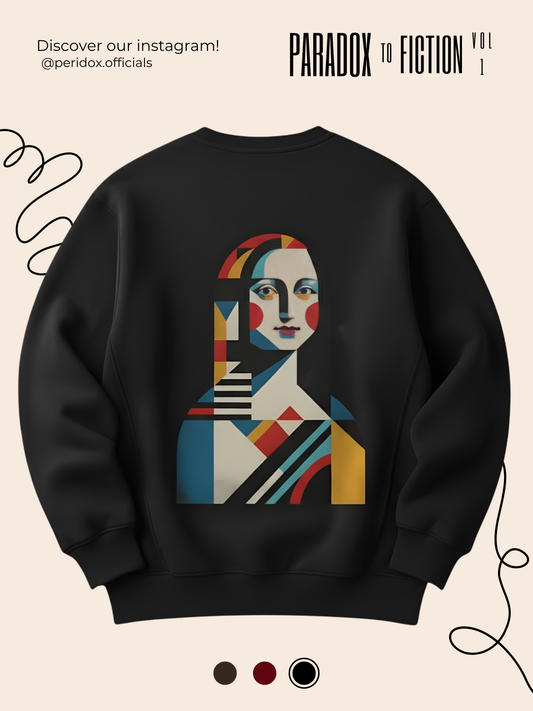 Black Monalisa Sweatshirt